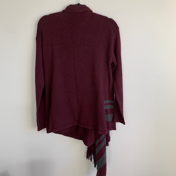 CAbi Port Fringe Wrap Sweater #3002 - Picture 6 of 7